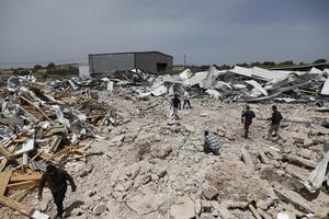 MEDIO ORIENTE-CISJORDANIA-HEBRON-DEMOLICION