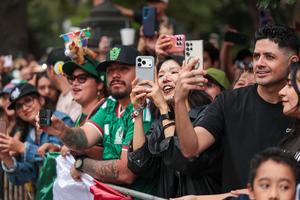MEXICO-CIUDAD DE MEXICO-FUTBOL-COPA MUNDIAL DE LA FIFA 2026-DESFILE