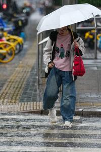 CHINA-BEIJING-LLUVIA