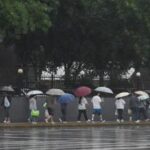 CHINA-BEIJING-LLUVIA