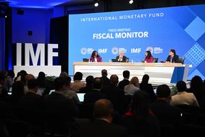 EEUU-WASHINGTON D. C.-FMI-MONITOR FISCAL-CONFERENCIA DE PRENSA