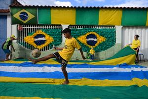 BRASIL-BRASILIA-COPA MUNDIAL DE LA FIFA 2026-DECORACION
