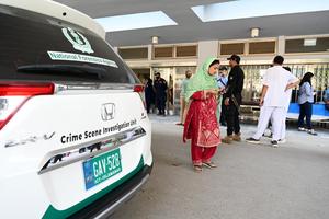 PAKISTAN-ISLAMABAD-INCENDIO EN HOSPITAL