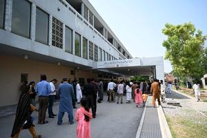 PAKISTAN-ISLAMABAD-INCENDIO EN HOSPITAL