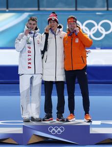 ITALIA-MILAN-JUEGOS OLIMPICOS DE INVIERNO-PATINAJE DE VELOCIDAD-10000M MASCULINOS