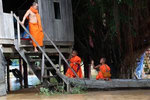 CAMBOYA-KRATIE-RIO MEKONG-INUNDACION