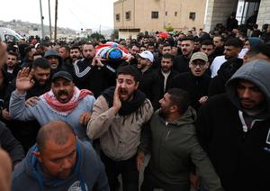 MEDIO ORIENTE-CISJORDANIA-TAMMUN-REDADAS ISRAELIES-VICTIMAS-FUNERAL