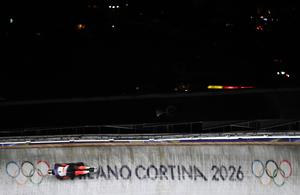 ITALIA-CORTINA D'AMPEZZO-JUEGOS OLIMPICOS DE INVIERNO-SKELETON-FEMENINO-SERIE