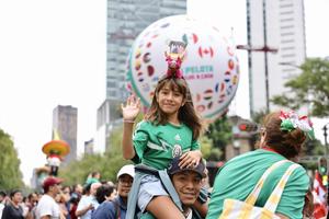 MEXICO-CIUDAD DE MEXICO-FUTBOL-COPA MUNDIAL DE LA FIFA 2026-DESFILE