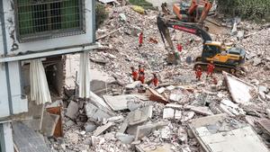CHINA-GUANGXI-LIUZHOU-SISMO-RESCATE