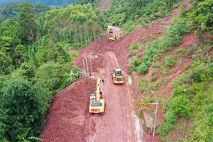 CHINA-GUANGXI-NINGMING-LLUVIAS INTENSAS-AYUDA EN CASO DE DESASTRE