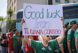 MEXICO-TIJUANA-COPA MUNDIAL DE LA FIFA 2026-IRAN-DESPEDIDA