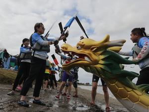 EEUU-CALIFORNIA-SAN DIEGO-FESTIVAL DEL BOTE DE DRAGON