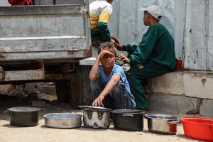 MEDIO ORIENTE-CIUDAD DE GAZA-COMIDA GRATUITA