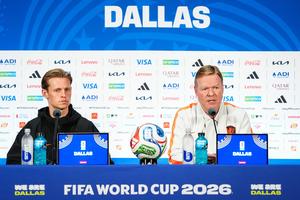 EEUU-DALLAS-FUTBOL-COPA MUNDIAL DE LA FIFA 2026-CONFERENCIA DE PRENSA-PAISES BAJOS
