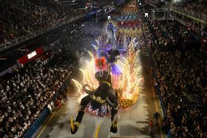 BRASIL-RIO DE JANEIRO-CARNAVAL-DESFILE