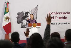 MEXICO-CIUDAD DE MEXICO-SHEINBAUM-CONFERENCIA