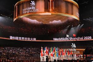 CHINA-SHANGHAI-COMPETENCIA WORLDSKILLS-CEREMONIA DE APERTURA