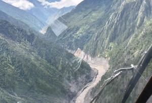 CHINA-XIZANG-PUERTO DE GYIRONG-HELICOPTEROS-LLEGADA