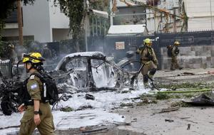 ISRAEL-TEL AVIV-IRAN-MISILES-ATAQUE