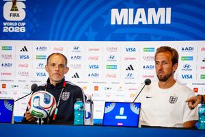 EEUU-MIAMI-FUTBOL-COPA MUNDIAL DE LA FIFA 2026-CONFERENCIA DE PRENSA-INGLATERRA