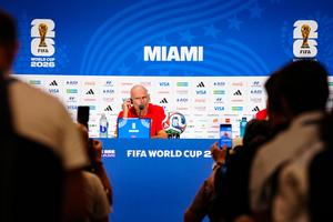 EEUU-MIAMI-FUTBOL-COPA MUNDIAL DE LA FIFA 2026-CONFERENCIA DE PRENSA-NORUEGA