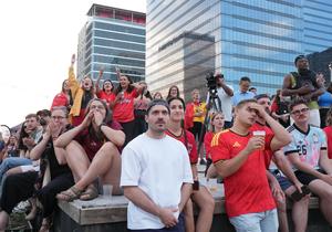 BELGICA-BRUSELAS-FUTBOL-COPA MUNDIAL DE LA FIFA 2026-AFICIONADOS