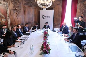 ALEMANIA-MUNICH-CHINA-WANG YI-REPUBLICA CHECA-REUNION