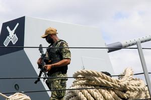 PANAMA-CIUDAD DE PANAMA-EEUU-PORTAAVIONES Y DESTRUCTOR-VISITA