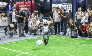 CHINA-ANHUI-HEFEI-CONVENCION MUNDIAL DE MANUFACTURA-ROBOTS