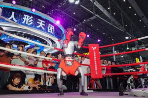 CHINA-ANHUI-HEFEI-CONVENCION MUNDIAL DE MANUFACTURA-ROBOTS