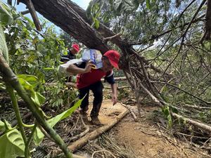 CHINA-GUANGXI-TIFON-INUNDACION-RESCATE