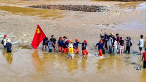 CHINA-GUANGXI-TIFON-INUNDACION-RESCATE