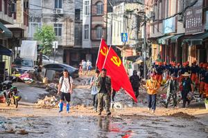CHINA-GUANGXI-TIFON-INUNDACION-RESCATE