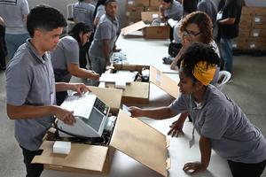 BRASIL-BRASILIA-ELECCIONES-MAQUINAS DE VOTACION ELECTRONICA