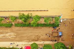 CHINA-GUIZHOU-DUYUN-INUNDACION-SOCORRO