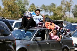 LIBANO-QASMIYEH-CESE AL FUEGO-REGRESO