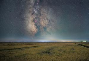 CHINA-HEILONGJIANG-CIELO ESTRELLADO-AGRICULTURA