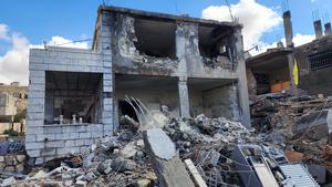 LIBANO-DIBBINE-ATAQUES AEREOS ISRAELIES