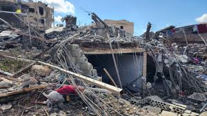 LIBANO-DIBBINE-ATAQUES AEREOS ISRAELIES