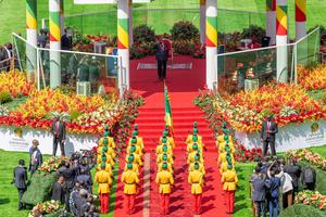 REPUBLICA DEL CONGO-BRAZZAVILLE-PRESIDENTE-INVESTIDURA