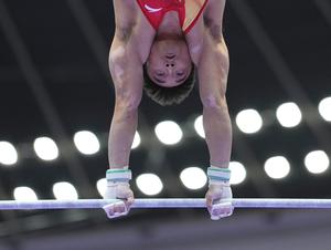 JAPON-NAGOYA-JUEGOS ASIATICOS-GIMNASIA ARTISTICA-FINAL DE EQUIPOS MASCULINOS