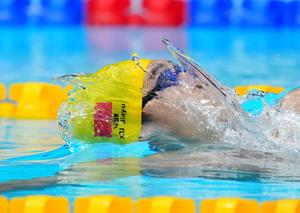 JAPON-TOKIO-JUEGOS ASIATICOS-NATACION-RELEVOS MIXTOS 4X100M COMBINADOS