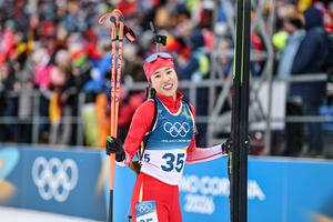 ITALIA-ANTERSELVA-JUEGOS OLIMPICOS DE INVIERNO-BIATLON-ESPRINT DE 7.5 KM FEMENINO