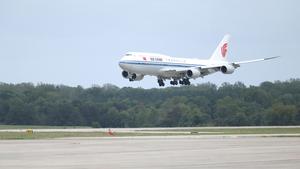 EEUU-CHINA-XI JINPING-LLEGADA-BIENVENIDA