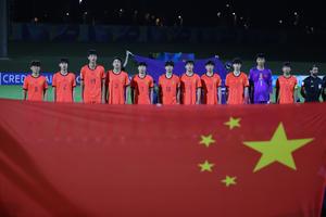 ARABIA SAUDI-YEDA-FUTBOL-COPA ASIATICA SUB-17 DE LA AFC 2026-CHINA VS AUSTRALIA