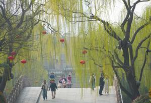 CHINA-SHANDONG-JINAN-LAGO DAMING-PAISAJE