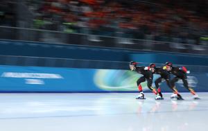 ITALIA-MILAN-JUEGOS OLIMPICOS DE INVIERNO-PATINAJE DE VELOCIDAD-PERSECUCION POR EQUIPOS MASCULINO-CUARTOS DE FINAL
