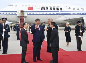 EEUU-CHINA-XI JINPING-VISITA DE ESTADO-LLEGADA