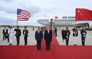 EEUU-CHINA-XI JINPING-VISITA DE ESTADO-LLEGADA